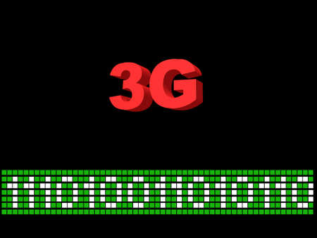 3G symbolの写真素材