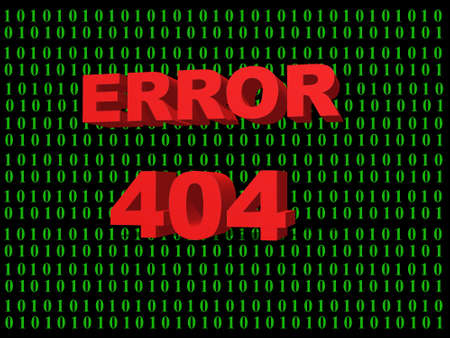 error 404の写真素材