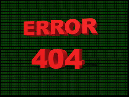 error 404の写真素材