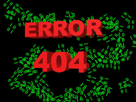 error 404の写真素材