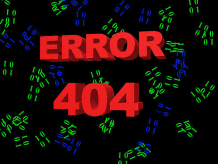 error 404の写真素材