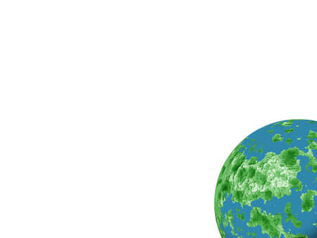 blue planetの写真素材