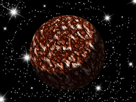 Galaxy planetの写真素材