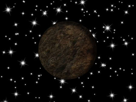 Galaxy planetの写真素材