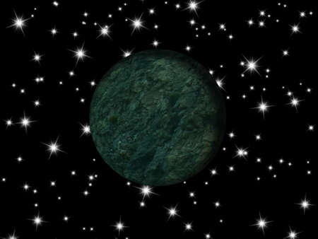 blue planetの写真素材