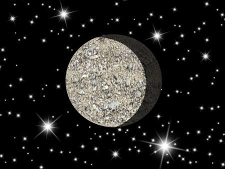 Galaxy planetの写真素材