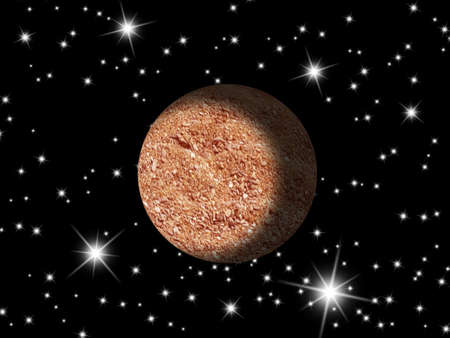 Galaxy planetの写真素材