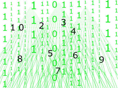 Abstract computer backgroundの写真素材
