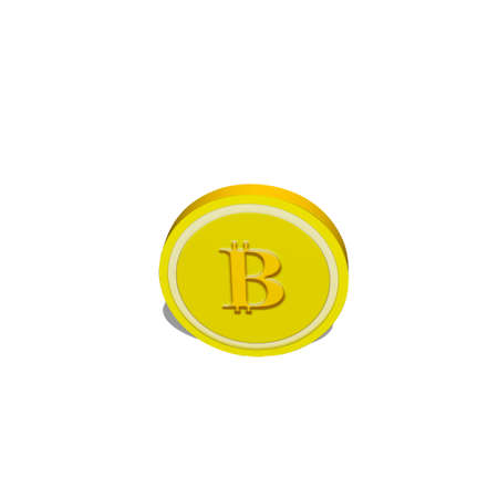 Bitcoinの写真素材
