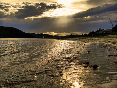 Sunset at Leisure Isle.                               
