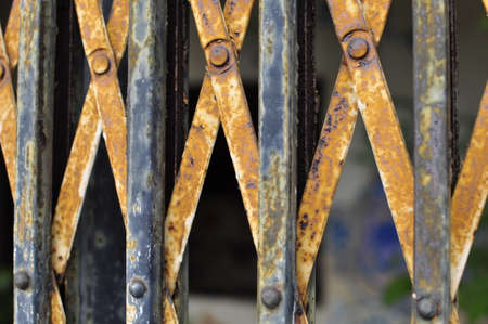 gate and rustの写真素材