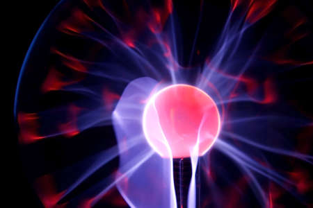 Electric Plasma Sphereの写真素材