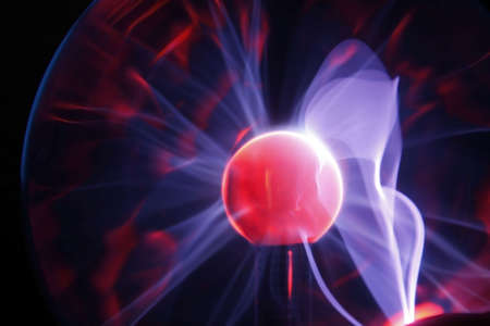 Electric Plasma Sphereの写真素材
