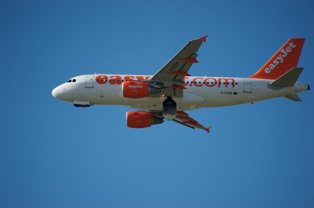 Dateline 21 July 2010 16:34 Easy jet scheduled flight takes off from Newcastle Airport