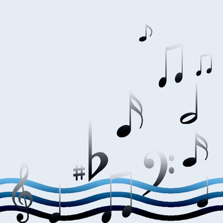 Escaping musicのイラスト素材