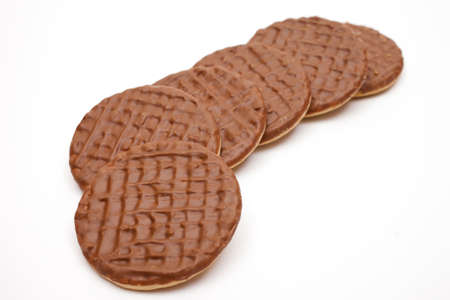 Chocolate Biscuitsの写真素材