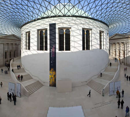 The British Museum in Londonのeditorial素材