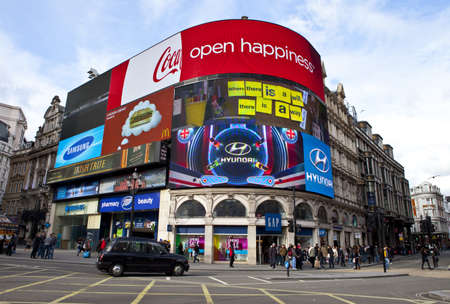 Piccadilly Circusのeditorial素材