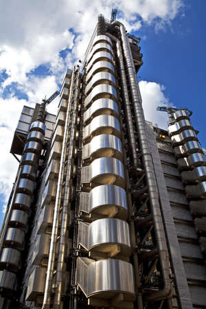 The fantastic Lloyds building in the city of London のeditorial素材