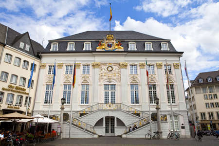 Town Hall (Rathaus) of Bonn in Germanyのeditorial素材