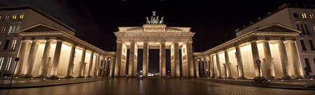 The magnificent Brandenburg Gate in Berlin.のeditorial素材