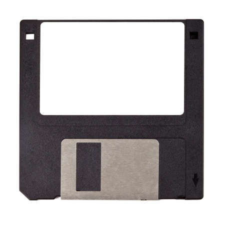 Floppy Disk isolated over a white background.の写真素材