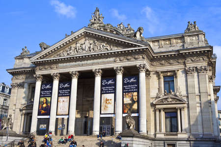The Bourse in Brussels, which houses the country's Stock Exchange.