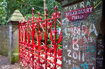 Strawberry Field in Liverpool   Strawberry Field was immortalised in a song by The Beatlesのeditorial素材