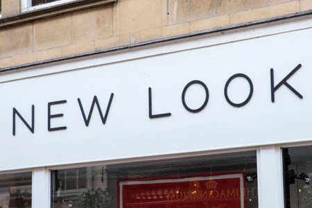 YORK, UK - JULY 18TH 2017: The sign for a New Look clothing and fashion store in York, UK on 18th July 2017.のeditorial素材