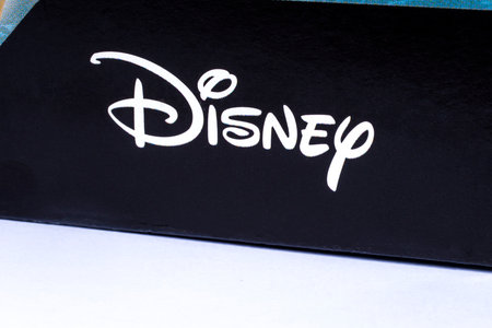 London, UK - November 14th 2018: The Disney company logo, pictured on product packaging.