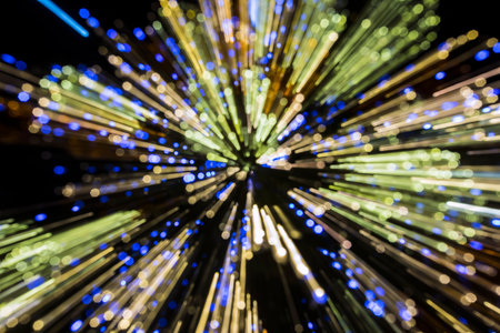An out-of-focus Light Effect background.