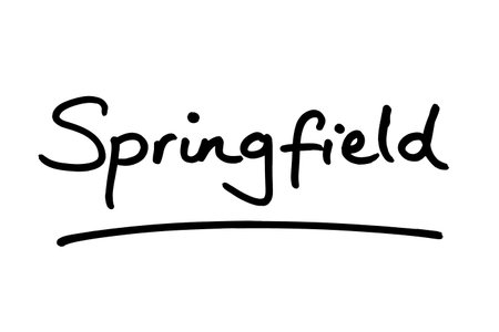 Springfield - the capital city of the state of Illinois, in the United States of America.の写真素材