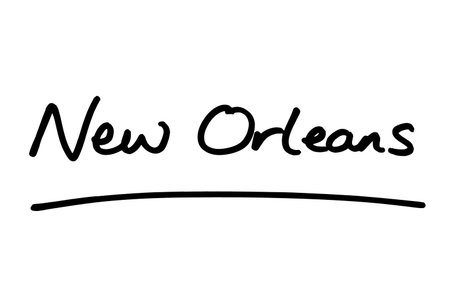 New Orleans - a city in the state of Louisiana, in the United States of America.の写真素材