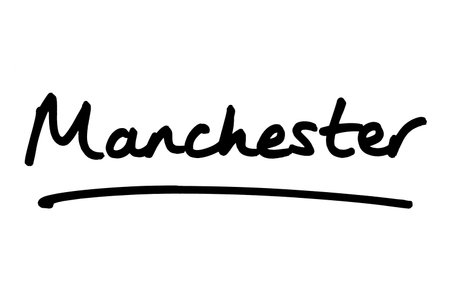 Manchester - a city in the state of New Hampshire, in the United States of America.の写真素材