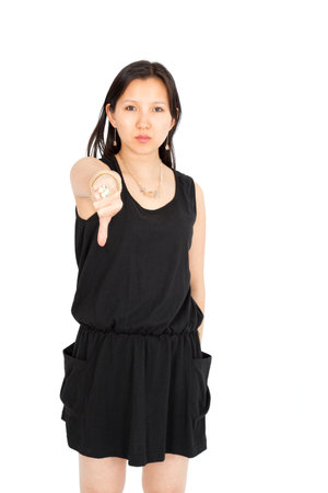 Beautiful asian woman posingの写真素材