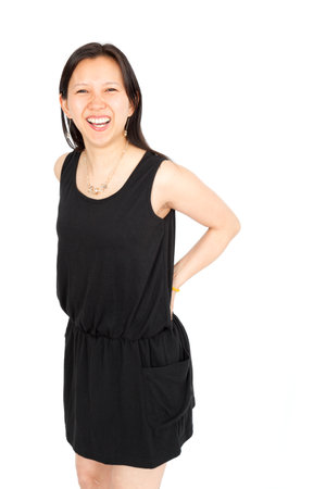 Beautiful asian woman posingの写真素材