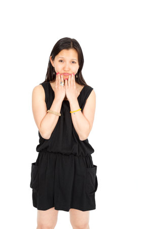 Beautiful asian woman posingの写真素材