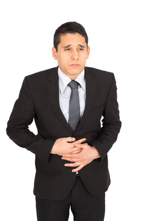 Young businessman posingの写真素材
