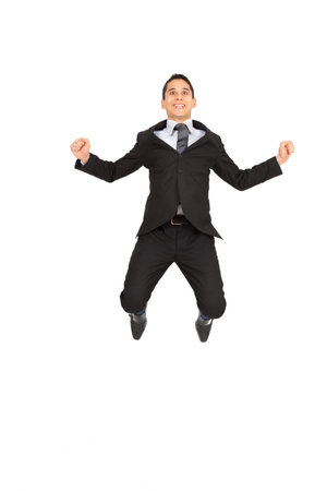 Young businessman posingの写真素材
