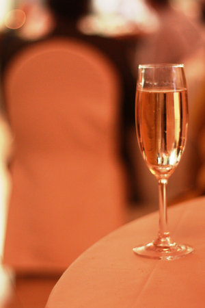 Champagne fluteの写真素材