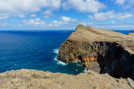 East coast of Madeira island - Ponta de Sao Lourencoの写真素材
