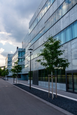 desighn bauhaus window glass clouds