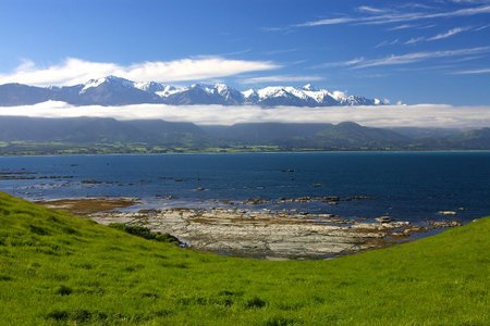 seaward kaikouras, new zealandの写真素材