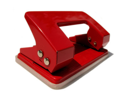 hole punchの写真素材