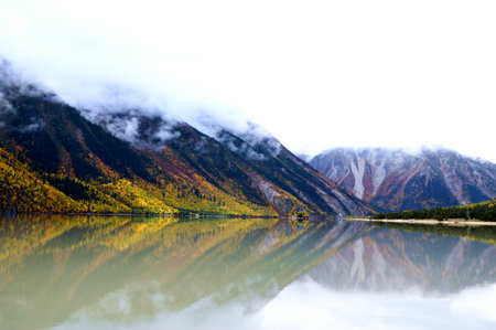 View in Tibet の写真素材