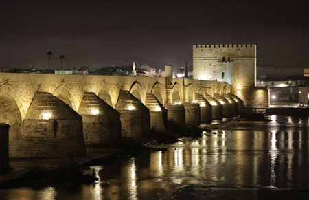 Roman bridge of Cordobaのeditorial素材