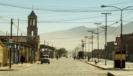 Potosi in Bolivia.のeditorial素材