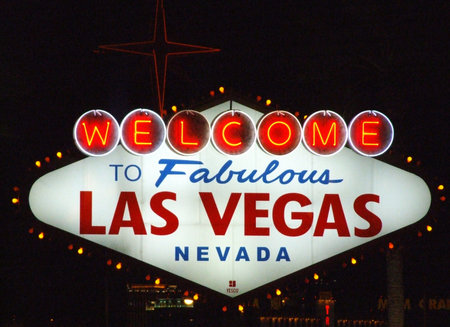 welcome to LAS VEGASのeditorial素材