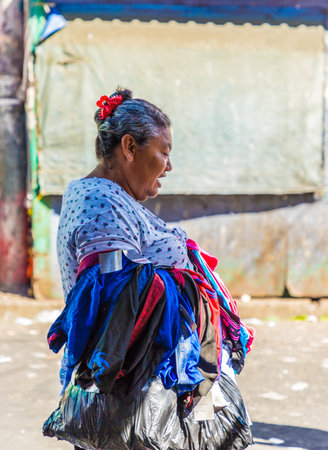 San Salvador. February 2018. A typical view in San Salvador in El Salvadorのeditorial素材