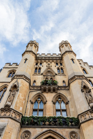 London. September 2018. A view of The Westminster Sanctuary building in Westminster in London
